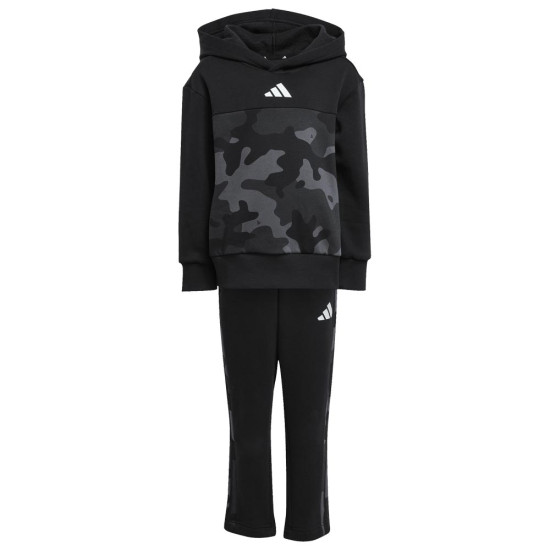Adidas Παιδικές φόρμες σετ Seasonal Essentials Camo Fleece Jogger Set